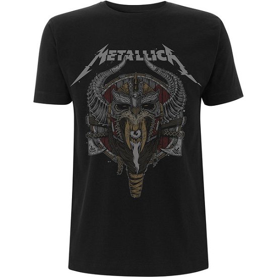 Metallica Unisex T-Shirt: Viking - Metallica - Merchandise - PHD - 5060489504746 - 22. oktober 2018