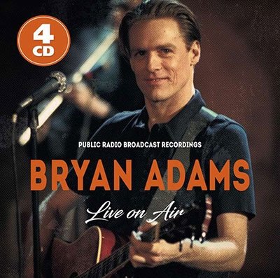 Cover for Bryan Adams · Live on Air (4-cd Set) (CD) (2023)