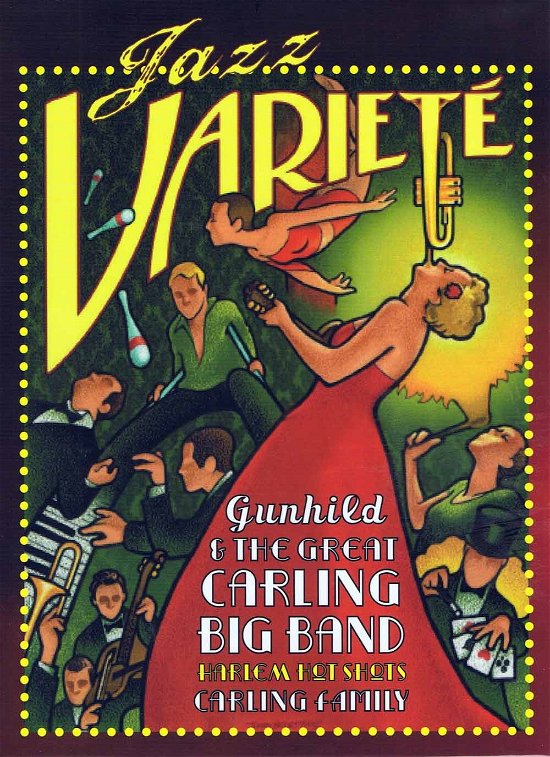 Cover for Gunhild Carling &amp; the Carling Big Band · Jazz Variete (DVD) (2015)