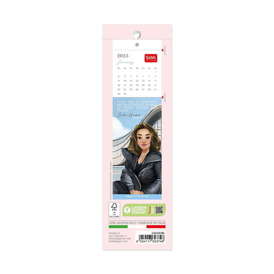 Legami · Bookmark Calendar Inspiring Women Calendar 2023 (Kalender) (2022)