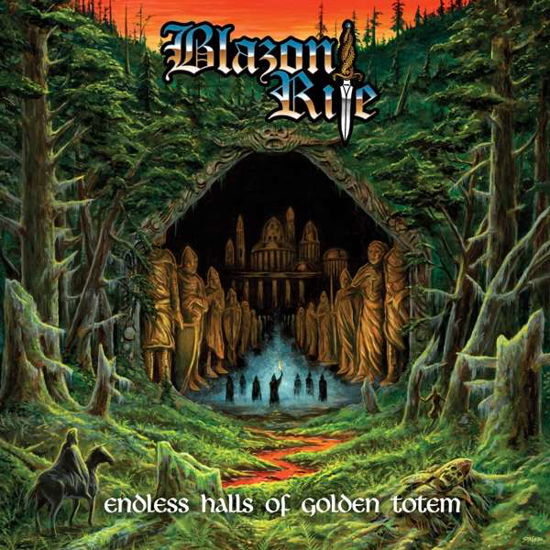 Cover for Blazon Rite · Endless Halls Of Golden Totem (CD) (2021)