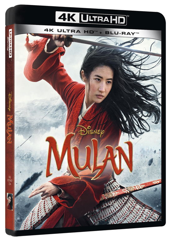 Cover for Liu,yen,li,gong,lee,ambudkar · Mulan ( Live Action) Uhd (4k Ultra Hd + Blu-ray 2d) (Blu-ray) (2020)