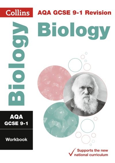 Cover for Collins GCSE · AQA GCSE 9-1 Biology Workbook: Ideal for the 2025 and 2026 Exams - Collins GCSE Grade 9-1 Revision (Paperback Book) (2021)