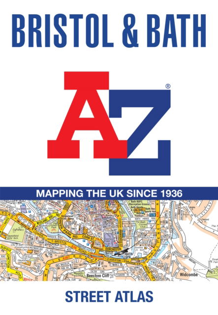 Cover for A-Z Maps · Bristol and Bath A-Z Street Atlas (Paperback Book) [7 Revised edition] (2026)