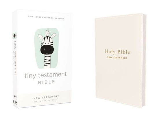 Cover for Zondervan · NIV, Tiny Testament Bible, New Testament, Leathersoft, White, Comfort Print (Skinnbok) (2022)