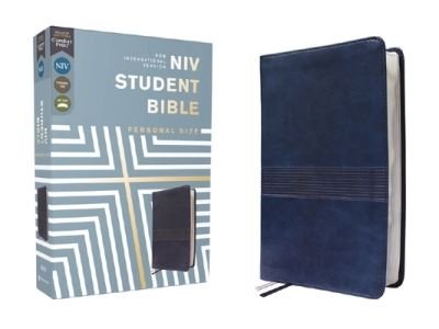 NIV, Student Bible, Personal Size, Leathersoft, Navy, Comfort Print - Philip Yancey - Livros - Zondervan - 9780310461746 - 4 de abril de 2023