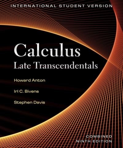 Cover for Stephen Davis · Calculus: Late Transcendentals, International Student Version, Combined 9th (Buch) (2009)