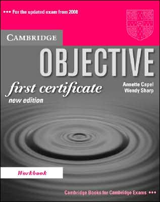 Cover for Annette Capel · Objective: First Certificate Workbook - Objective (Paperback Book) (2000)