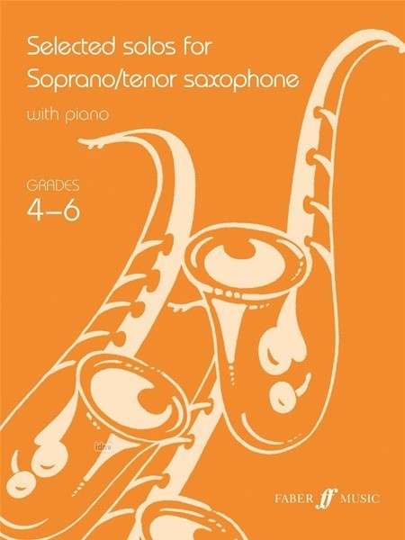 Cover for Alfred Publishing · Selected Solos for Tenor Saxophone: Grades 4-6 (Sheet music) (2001)