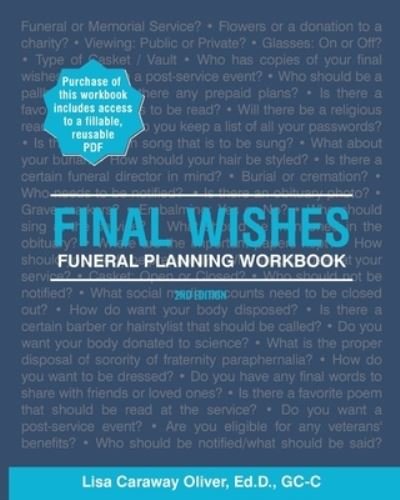 Cover for EdD, GC-C, Lisa Caraway Oliver · Final Wishes (Paperback Book) (2022)
