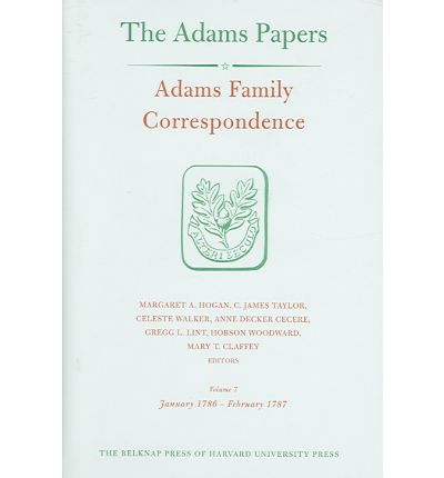 Cover for Adams Family · Adams Family Correspondence - Adams Papers (Hardcover Book) (2005)