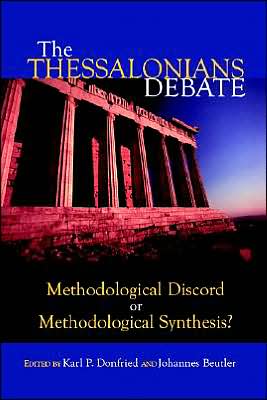 Cover for Karl Paul Donfried · The Thessalonians Debate: Methodological Discord or Methodological Synthesis? (Pocketbok) (2000)