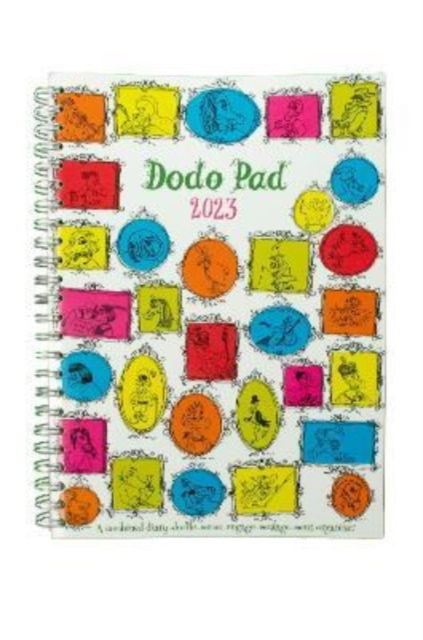 Cover for Lord Dodo · Dodo Pad Original Desk Diary 2023 - Week to View, Calendar Year Diary: A Diary-Organiser-Planner Book with space for up to 5 people / appointments / activities. UK made, sustainable, plastic free (Book) [57 Revised edition] (2022)