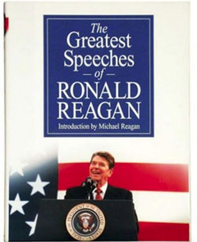 Cover for Ronald Reagan · The Greatest Speeches of Ronald Reagan (Inbunden Bok) (2022)