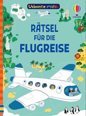 Cover for Usborne Minis: Rätsel für die Flugreise (Bok) (2025)