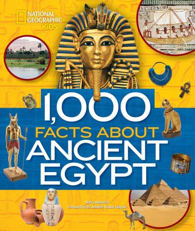 Cover for Nancy Honovich · 1,000 Facts About Ancient Egypt (Gebundenes Buch) (2019)