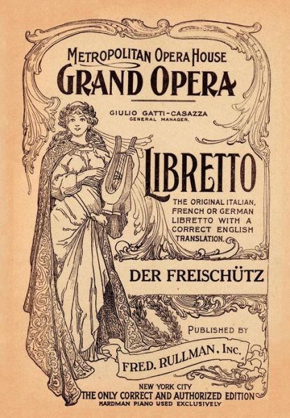 Cover for Friedrich Kind · Der Freishutz: Libretto, German and English Text (Paperback Book) (2024)