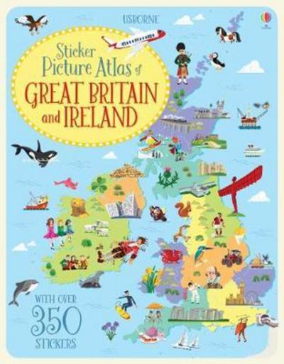 Cover for Jonathan Melmoth · Sticker Picture Atlas of Great Britain and Ireland - Sticker Picture Atlas (Paperback Book) (2017)