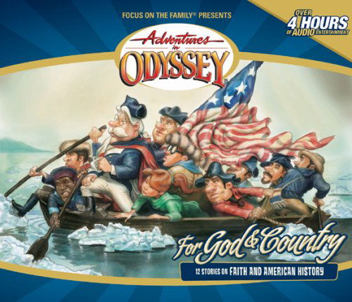 Cover for Aio Team · For God &amp; Country: 12 Stories on Faith and American History - Adventures in Odyssey (Audio Unnumbered) (Audiobook (CD)) (2008)