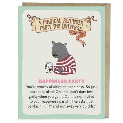 6-Pack Em & Friends Happiness Party Affirmators! Greeting Cards - Suzi Barrett - Other - Knock Knock - 9781642462746 - January 7, 2021