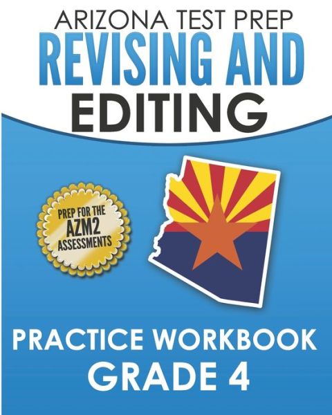 Cover for A Hawas · ARIZONA TEST PREP Revising and Editing Practice Workbook Grade 4 (Paperback Book) (2018)