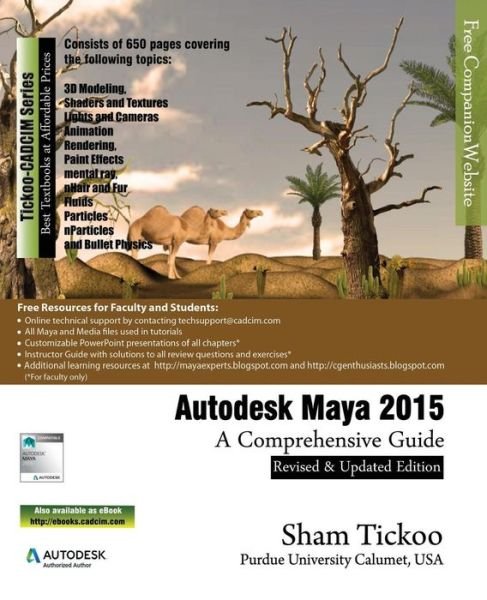Cover for Cadcim Technologies · Autodesk Maya 2015: a Comprehensive Guide (Paperback Book) (2014)