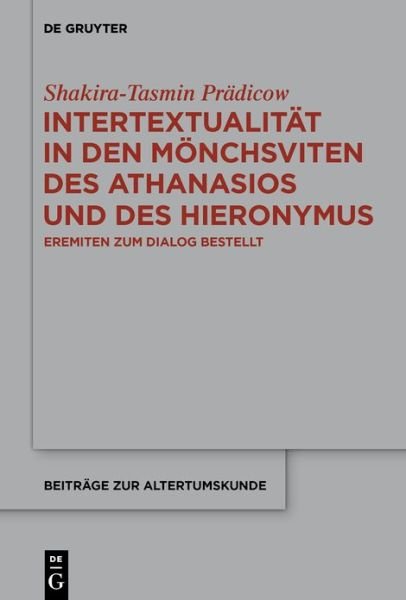 Cover for Prädicow · Intertextualität in den Mönchs (Book) (2020)