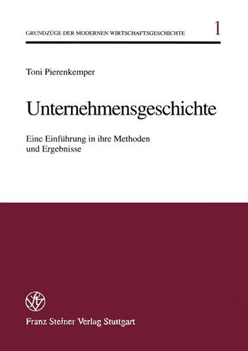 Cover for Toni Pierenkemper · Unternehmensgeschichte (Paperback Book) (2000)