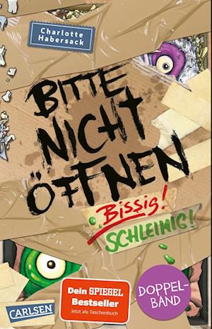 Cover for Charlotte Habersack · Bitte nicht öffnen: Doppelband (Enthält die Bände 1: Bissig!, 2: Schleimig!) (Book) (2025)