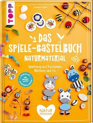 Cover for Susanne Pypke · Das Spiele-Bastelbuch Naturmaterial (Gebundenes Buch) (2021)