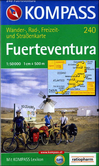 Cover for Kompass · Kompass Wanderkarte: Fuerteventura (Hardcover Book) (2010)