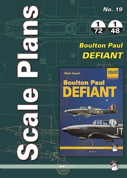 Cover for Dariusz Karnas · Scale Plans No. 19 Boulton Paul Defiant - Scale Plans (Paperback Book) (2015)