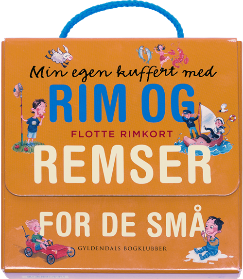 Cover for Ingen Forfatter · Min egen kuffert med rim og remser for de små (GAME) [1.º edición] (2019)