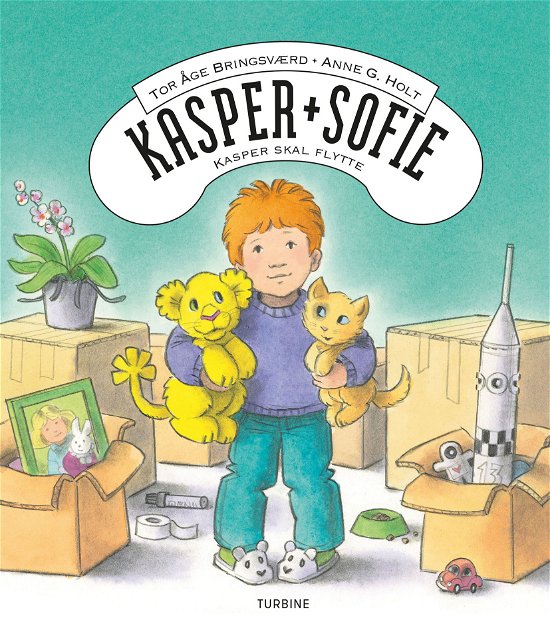 Cover for Tor Åge Bringsværd · Kasper og Sofie - Kasper skal flytte (Hardcover bog) [1. udgave] (2021)