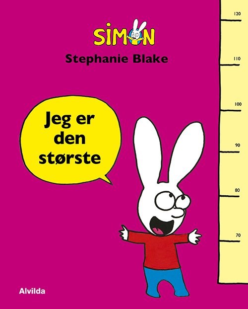 Simon: Simon - Jeg er den største - Stephanie Blake - Livros - Forlaget Alvilda - 9788741519746 - 1 de fevereiro de 2023