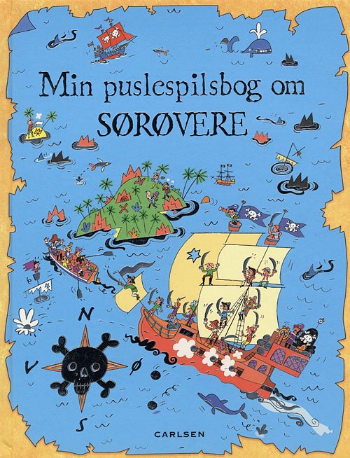Cover for Peter Allen · Min puslespilsbog om sørøvere (Cardboard Book) [1st edition] (2007)
