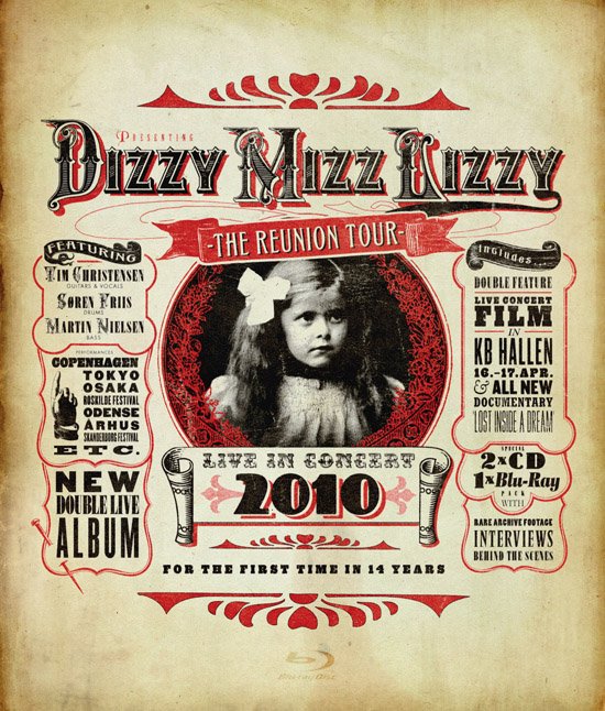 Live in concert CD + Blu Ray - Dizzy Mizz Lizzy - Musik - Artpeople - 9788771082746 - 8. november 2010