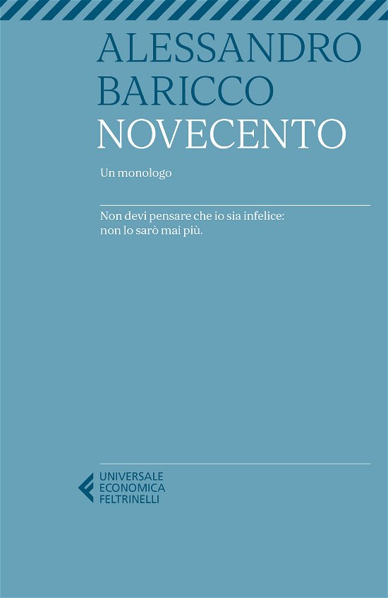 Alessandro Baricco · Novecento (Paperback Bog) (2021)