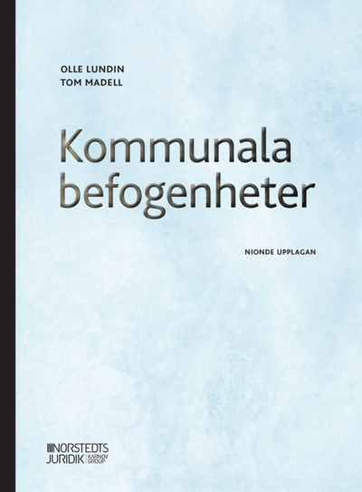 Cover for Olle Lundin · Kommunala befogenheter (Buch) (2022)