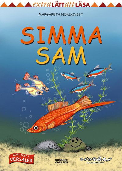 Cover for Margareta Nordqvist · Djurkompisar: Simma Sam (Innbunden bok) (2015)