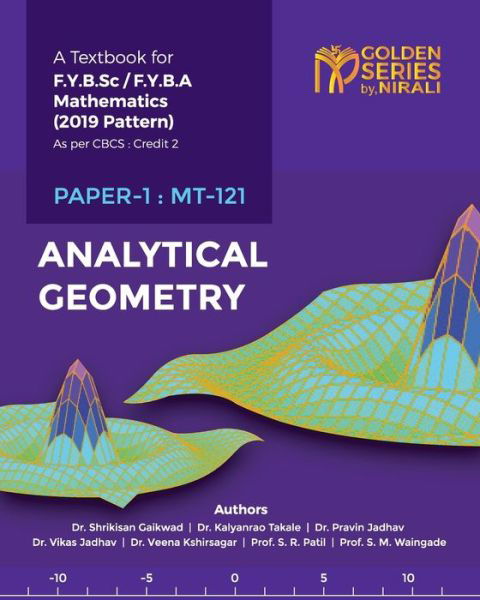 Analytical Geometry - Dr Gaikwad Shrikisan - Boeken - Nirali Prakhashan - 9789389686746 - 1 december 2019