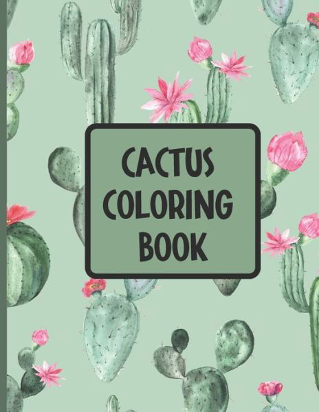 Cover for Jhl Publishing · Cactus Coloring Book (Paperback Book) (2020)