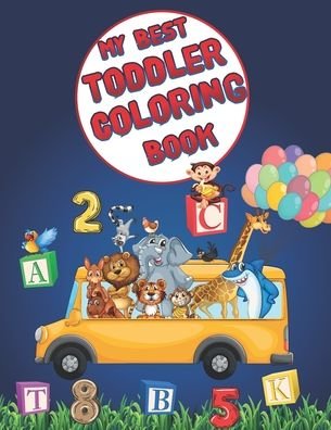 Cover for Ze Books · My Best Toddler Coloring Book (Paperback Bog) (2020)