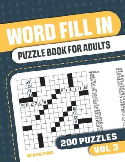 Word Fill In Puzzle Book for Adults - Visupuzzle Books - Books - Independently Published - 9798711870746 - February 20, 2021