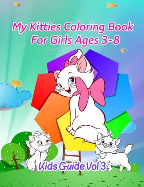 Cover for Pink Cloud · My Kitties Coloring Book for Girls ages 3-8 (Paperback Bog) (2021)