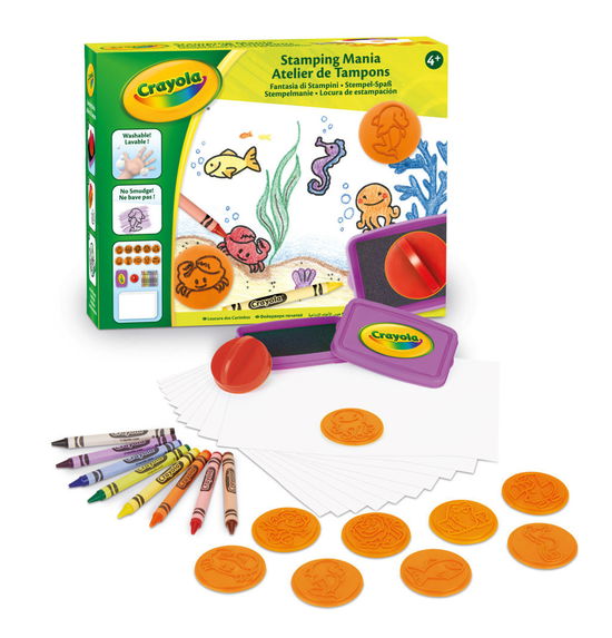 Knutselset Dieren Stempelset Crayola (04-0574) - Crayola - Books - Crayola - 0071662105747 - 