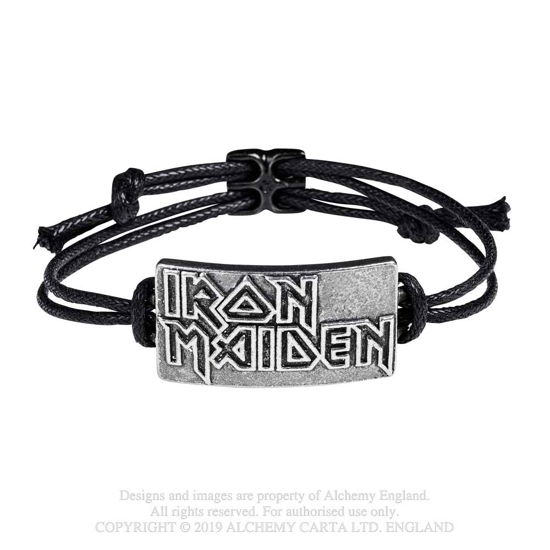 Iron Maiden Logo Bracelet - Iron Maiden - Mercancía - IRON MAIDEN - 0664427049747 - 7 de octubre de 2019