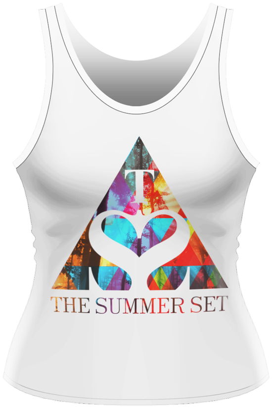 Cover for Summer Set · Triangle Girlie / Tank Vest / White (T-shirt) [size S] (2013)