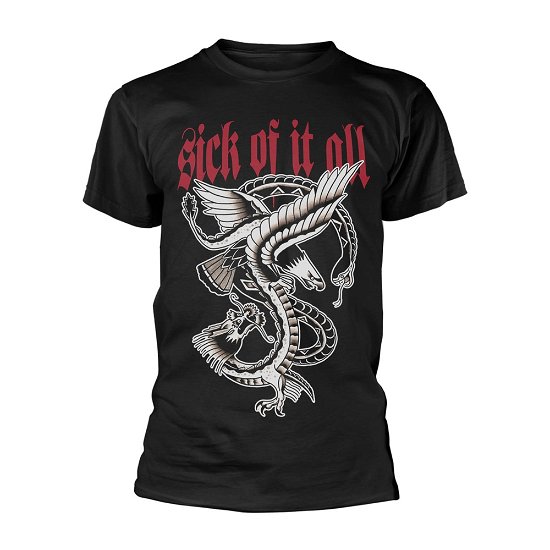 Sick of It All · Eagle (Black) (T-shirt) [size M] [Black edition] (2018)