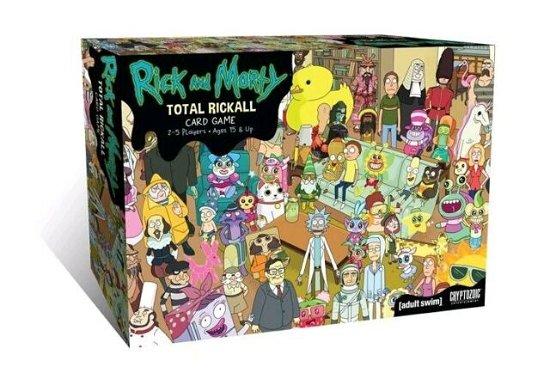 Total Rickall Rick and Morty Card Game - Rick and Morty - Brætspil - RICK AND MORTY - 0814552021747 - 22. juni 2016